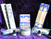 A selection of Nag Champa products